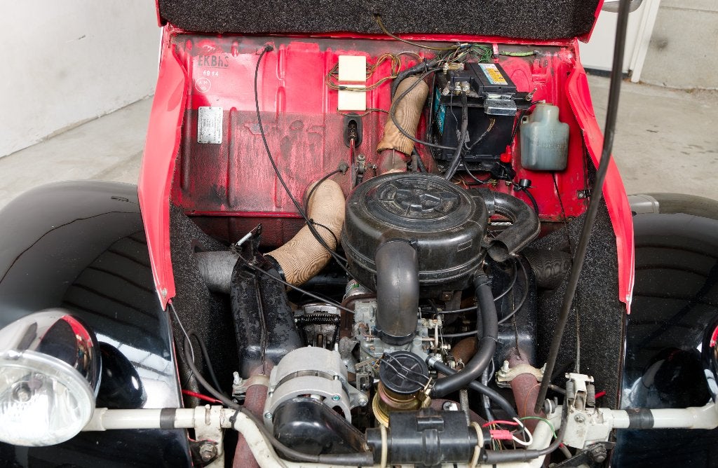 Citroen 2cv6 | Rouge Vallelunga/Zwart, foto 8
