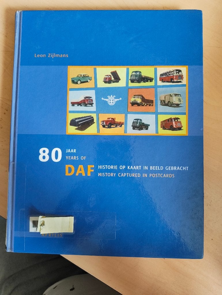 DAF boek, Boeken, Ophalen, Zo goed als nieuw, Overige merken, Leon Zijlmans