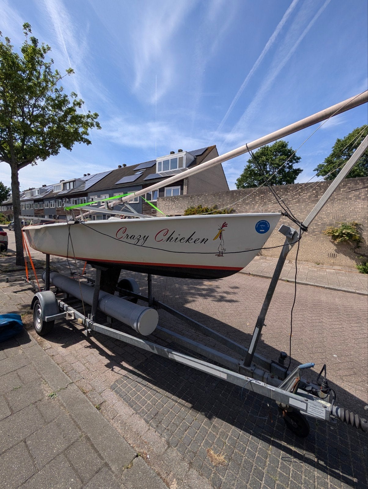 Open zeilboot, Kielzugvogel, 5.8 meter, incl. trailer, Ophalen, Gebruikt, Fok, Overige typen
