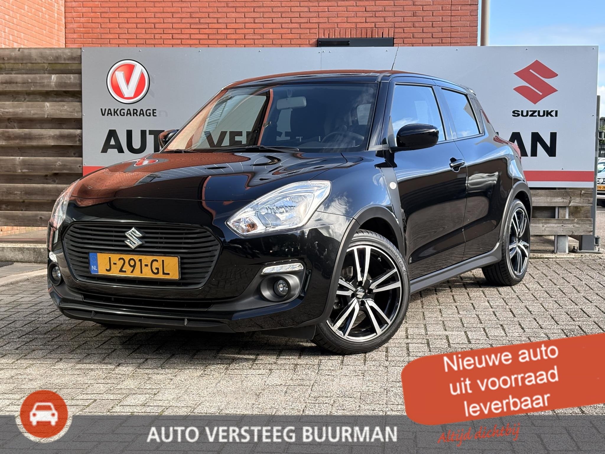 Suzuki Swift 1.2 Sportline Smart Hybrid Dakspoiler, Dubbele, Auto's, Voorwielaandrijving, 12 maanden, Stof, Gebruikt