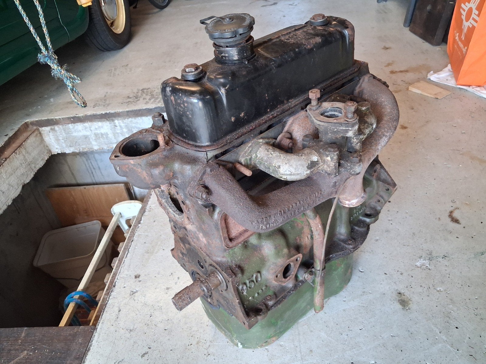 A-serie motorblok 950cc voor Austin, Morris (Oldtimer), Ophalen
