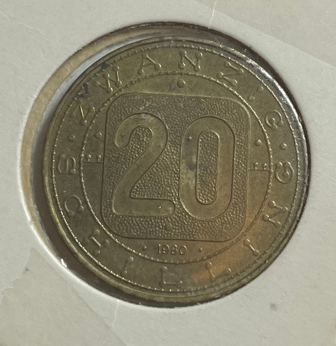 20 schilling Oostenrijk 1980, Ophalen of Verzenden, Oostenrijk