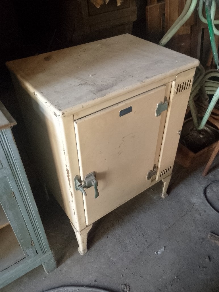 Heel oude vintage frigo uit de jaren 30!, Antiek en Kunst, Ophalen