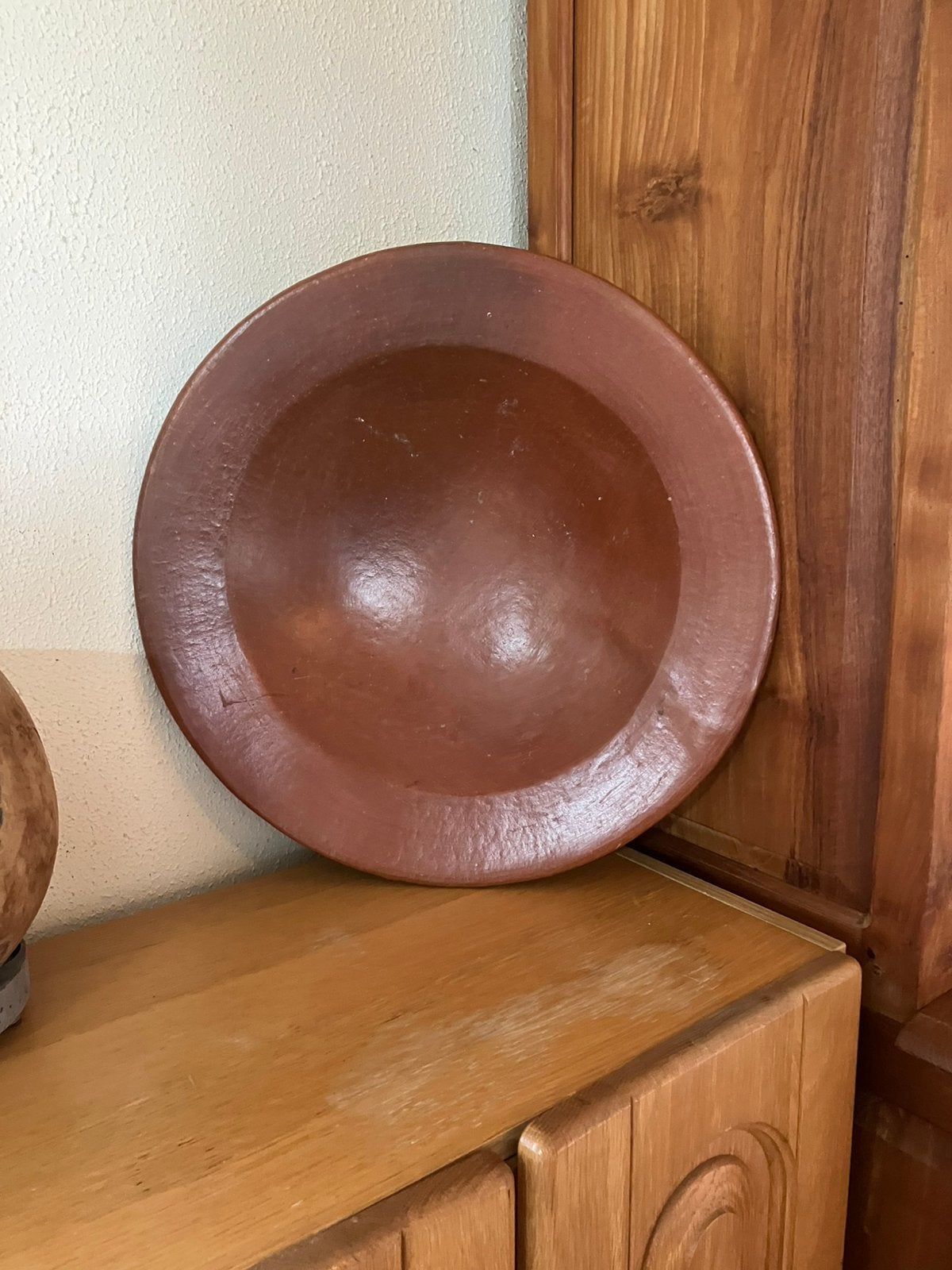Grote Terracotta schaal/fruitschaal, Ophalen