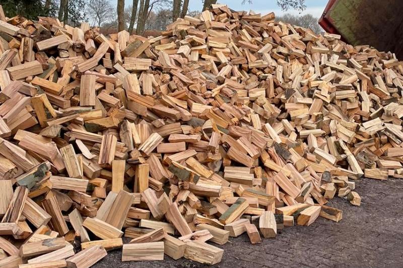 Droog. Super mooi eiken haardhout, Minder dan 3 m³, Ophalen of Verzenden