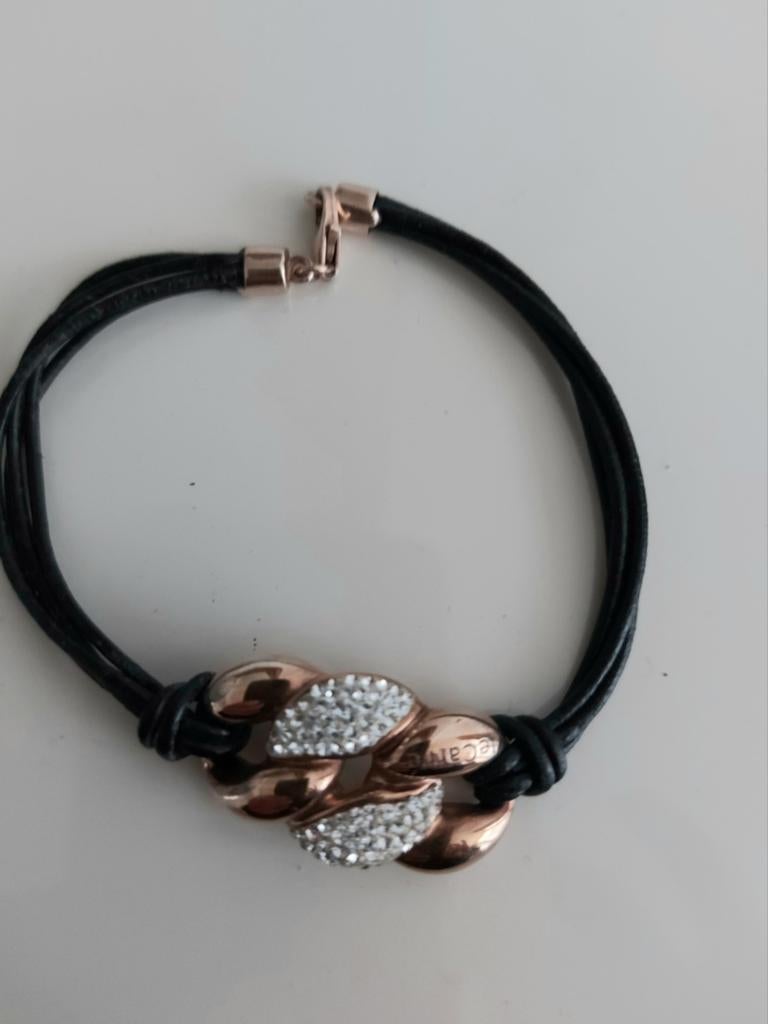 Armbanden diverse stijlen Nieuw!, Zwart, Nieuw, Leer, Ophalen of Verzenden