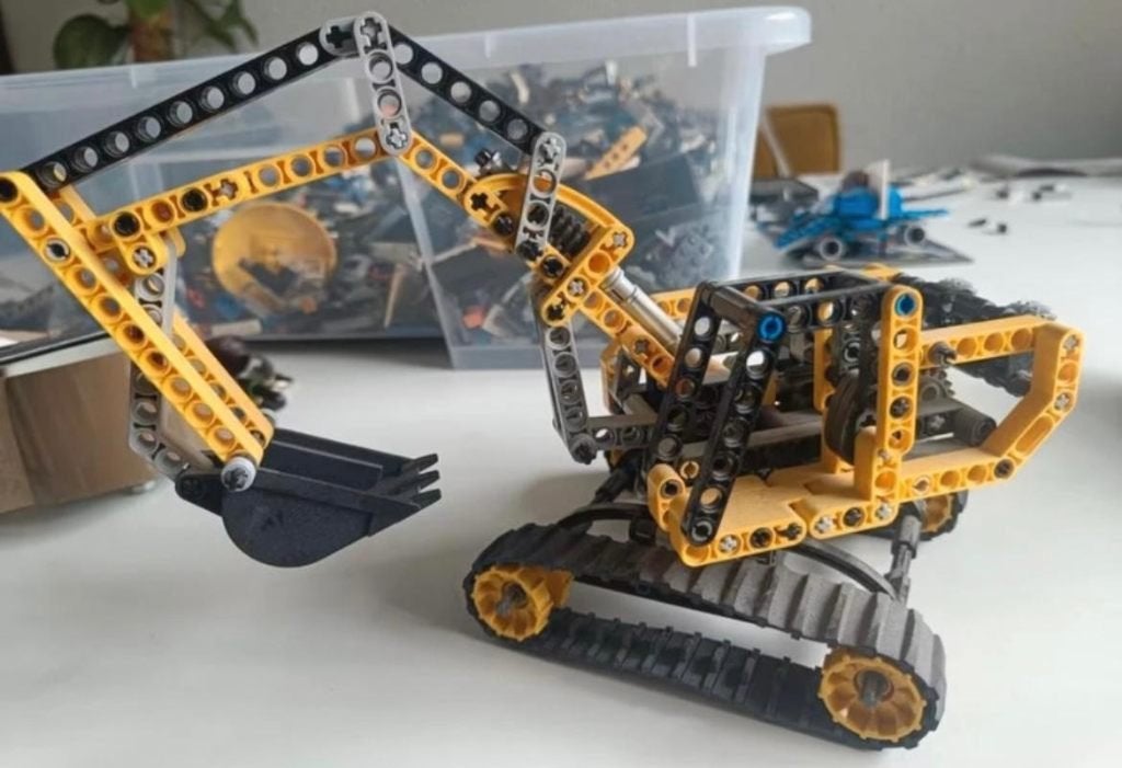 8419, Graafmachine, LEGO Technic, Lego, Ophalen of Verzenden, Zo goed als nieuw, Technic
