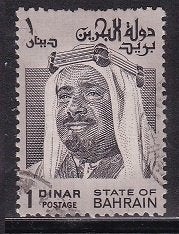 1624 - Bahrain michel 259A gestempeld , Emir Sheikh Isa Bin, Verzenden, Gestempeld, Midden-Oosten