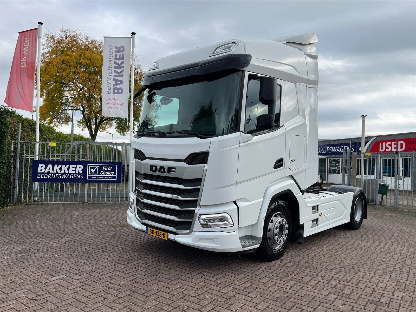 DAF XF 480 *2023* ASLAST BEWAKING - 370.000KM! (bj 2023), Auto's, Automaat, Achterwielaandrijving, Euro 6, Wit