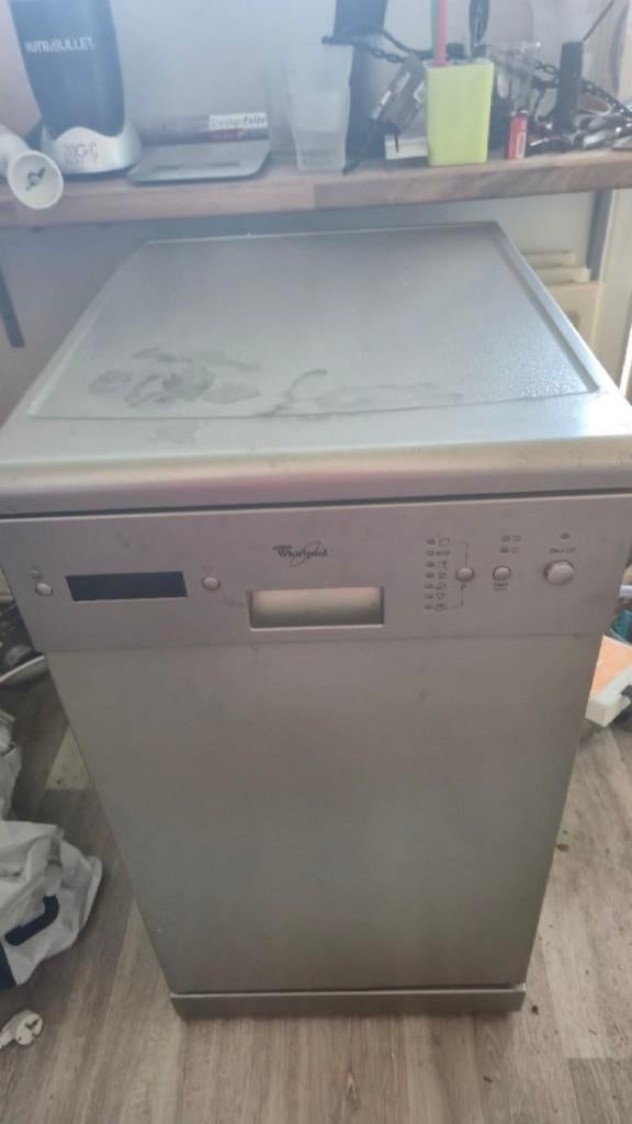 vaatwasser, Witgoed en Apparatuur, Wasmachines, Ophalen, 1200 tot 1600 toeren, Gebruikt, Minder dan 85 cm