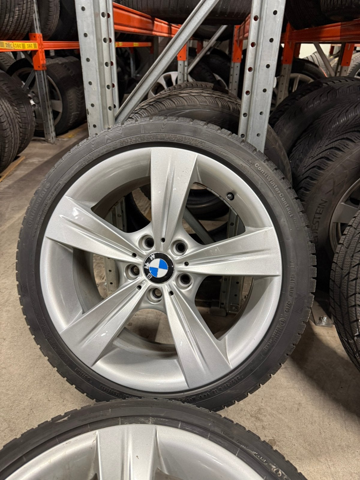 18 Inch BMW 3 serie Compleet set Styling 287 Breedset, Auto-onderdelen, Banden en Velgen, Ophalen, 18 inch, Gebruikt, 255 mm