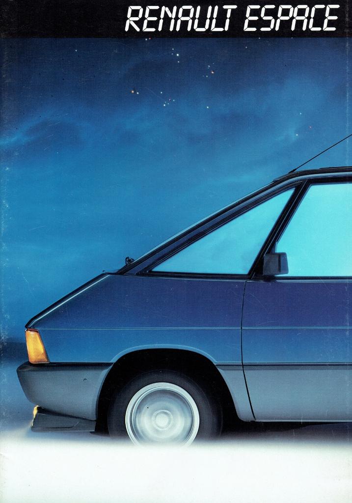 Folder Renault Espace (1986), Boeken, Ophalen of Verzenden, Gelezen, Renault