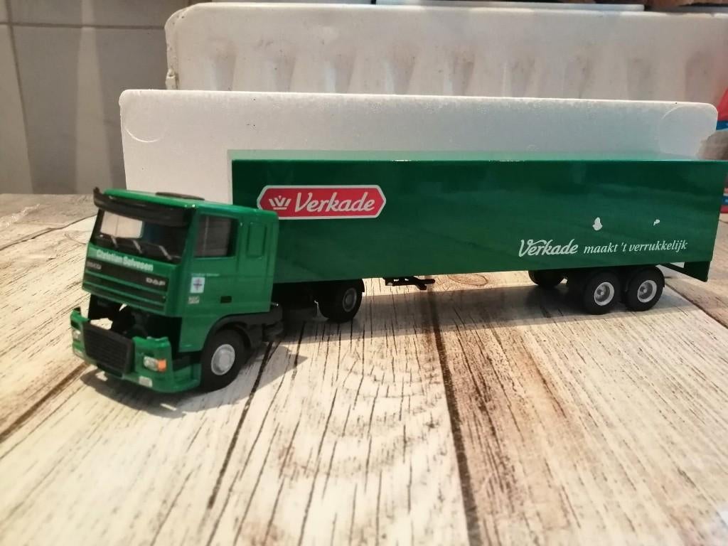 lion daf xf slavesen, Hobby en Vrije tijd, Ophalen of Verzenden, Gebruikt, Bus of Vrachtwagen, Lion Toys
