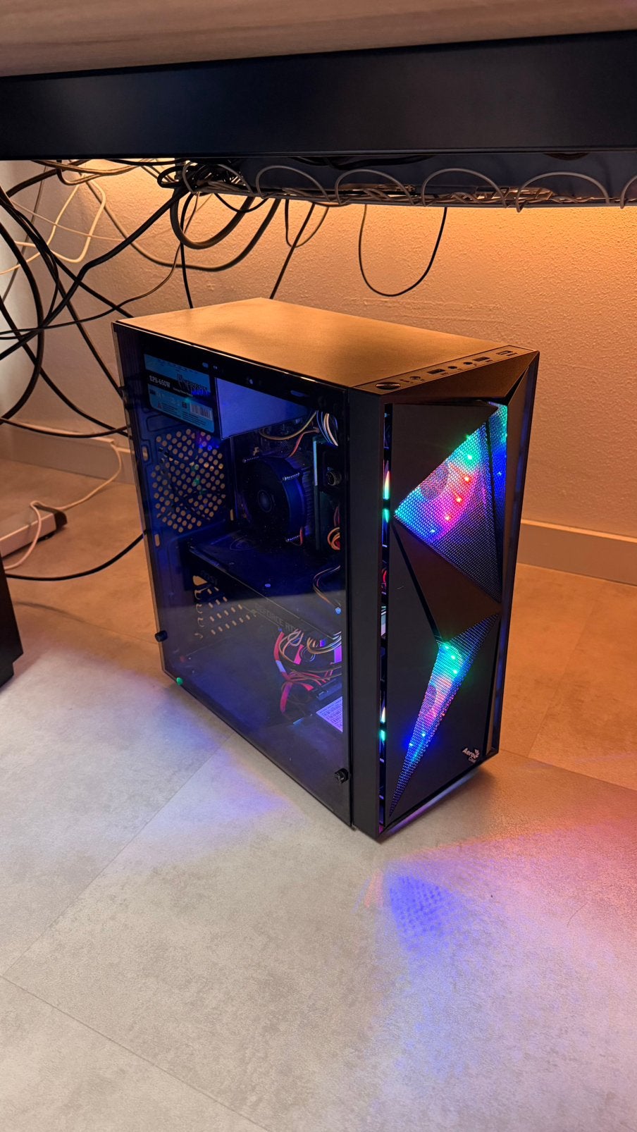 Gaming PC - Intel i5-7600K 12GB RAM RTX 2070 SUPER | SSD HDD, Ophalen of Verzenden, Zo goed als nieuw, Gaming, HDD