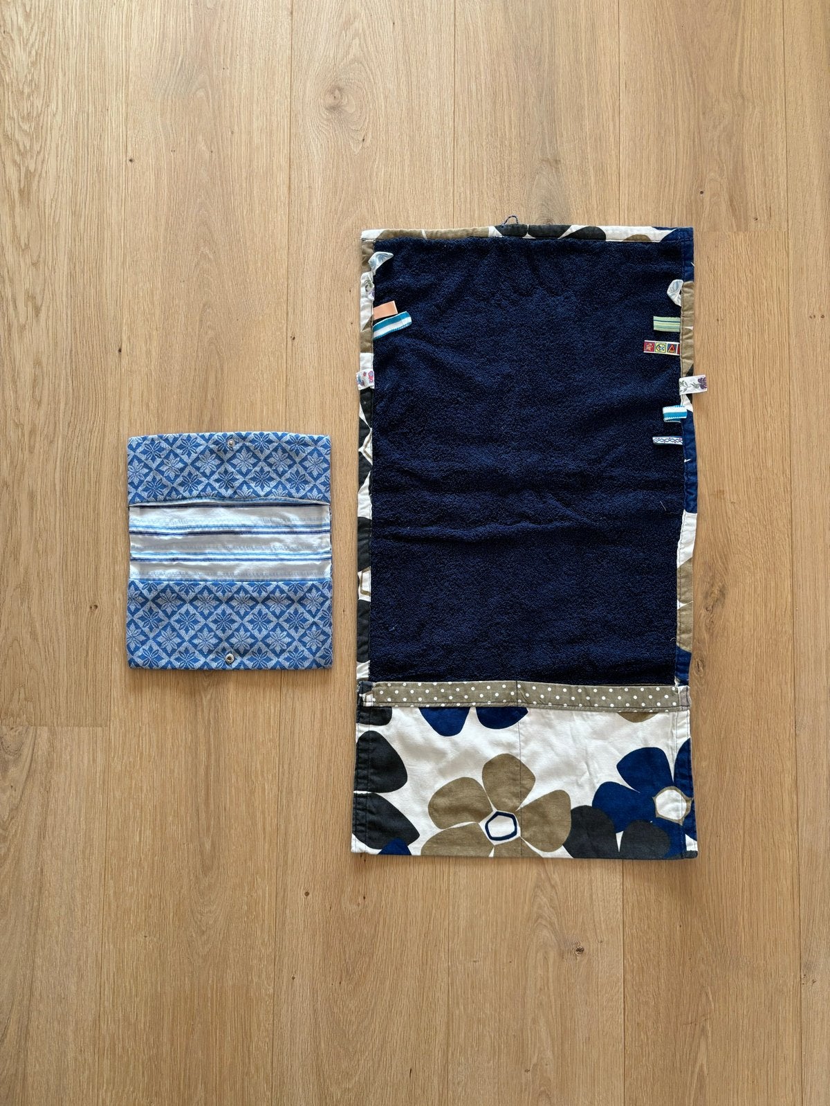 Nieuw & Handgemaakt Baby verschoon/speelmat met luierzakje, Ophalen, Nieuw