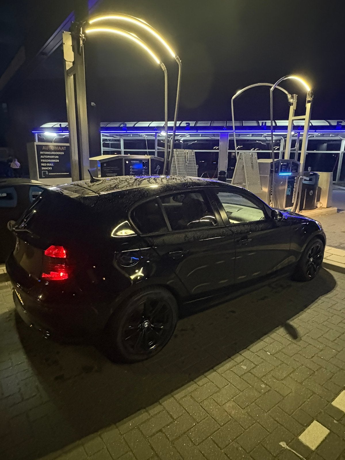 BMW 1-Serie 1.6 116I 5DR 2008 Zwart, Auto's, BMW, 1-Serie, Achterwielaandrijving, 4 cilinders, 1200 kg