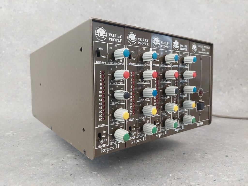👉Valley People Kepex II - 4 units in TR804 rack, Muziek en Instrumenten, Effecten, Ophalen of Verzenden, Gebruikt, Delay of Echo