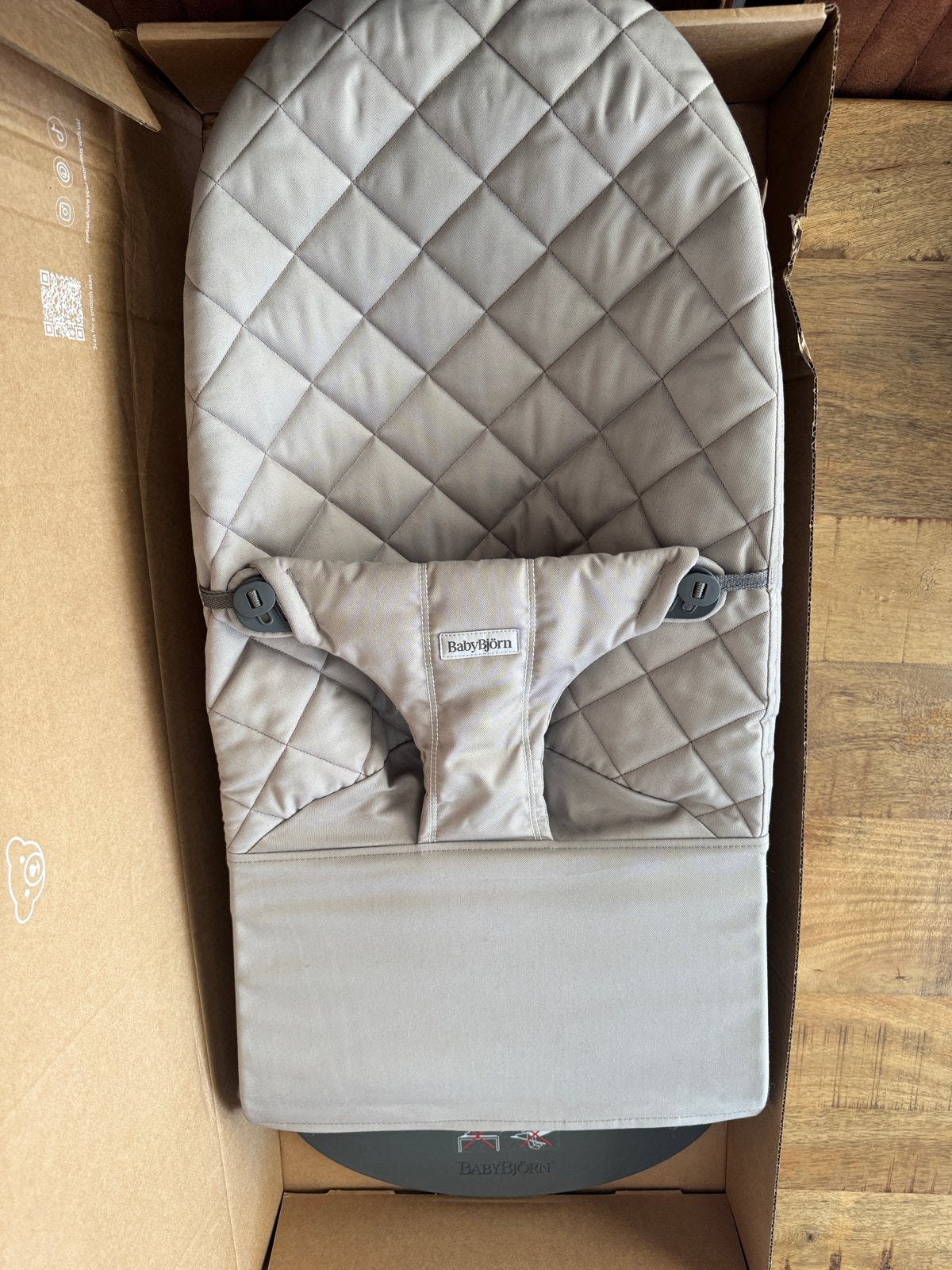Babybjörn Bliss Wipstoel + Speeltje - Nieuw in doos, Ophalen of Verzenden, Nieuw, Wipstoel, Overige merken