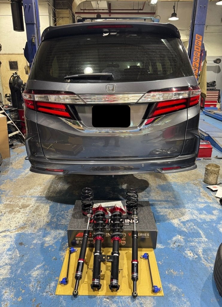 BC Racing V1-VM serie schroefset - Honda Odyssey 13-21, Ophalen of Verzenden