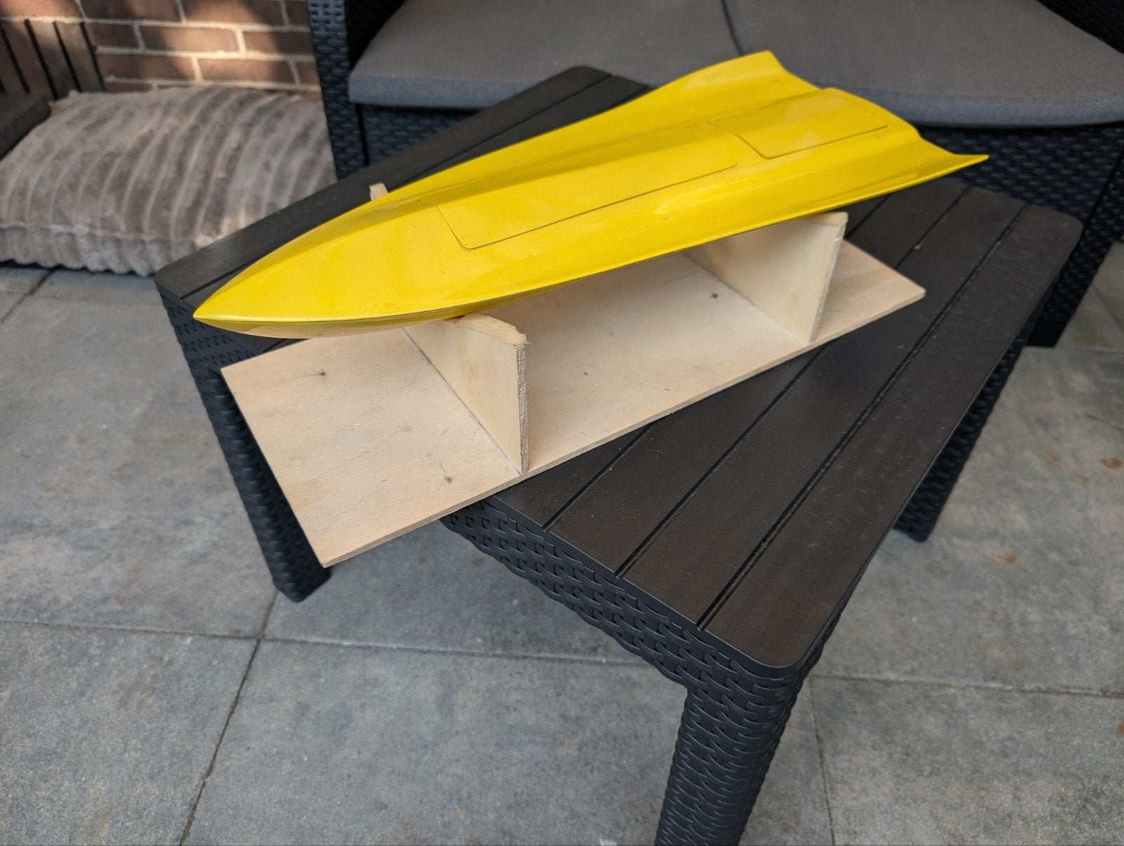 tenshock eco speedboot rc boot, Ophalen of Verzenden, Zo goed als nieuw