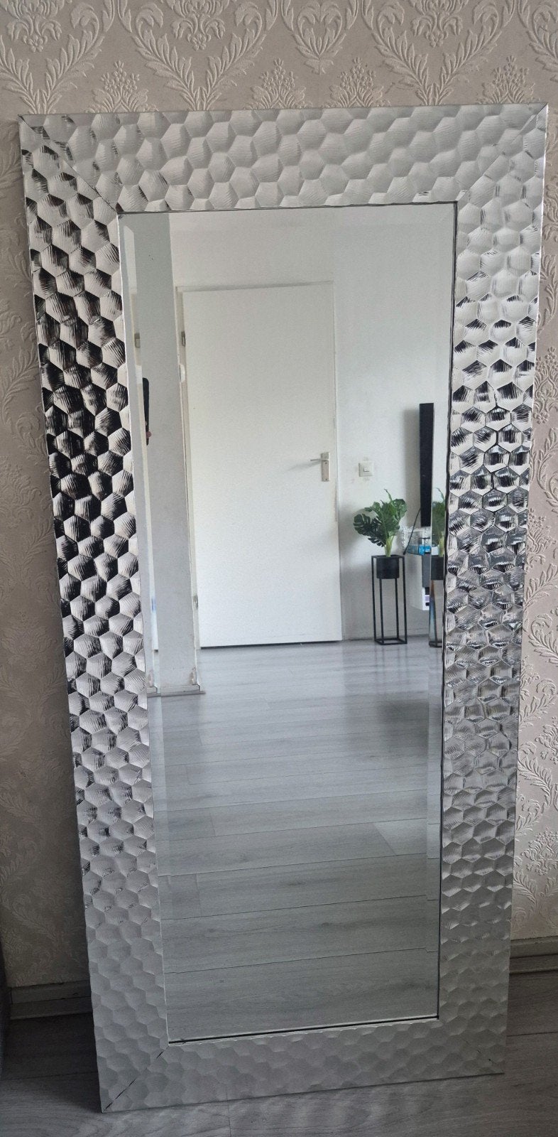 Wandspiegel 130x59cm, Huis en Inrichting, Ophalen, Rechthoekig, 50 tot 75 cm, 100 tot 150 cm