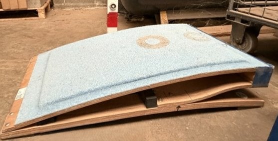 Professionele gymnastiek-springplank, Maat 36 t/m 42, Ophalen, Gebruikt, Materiaal
