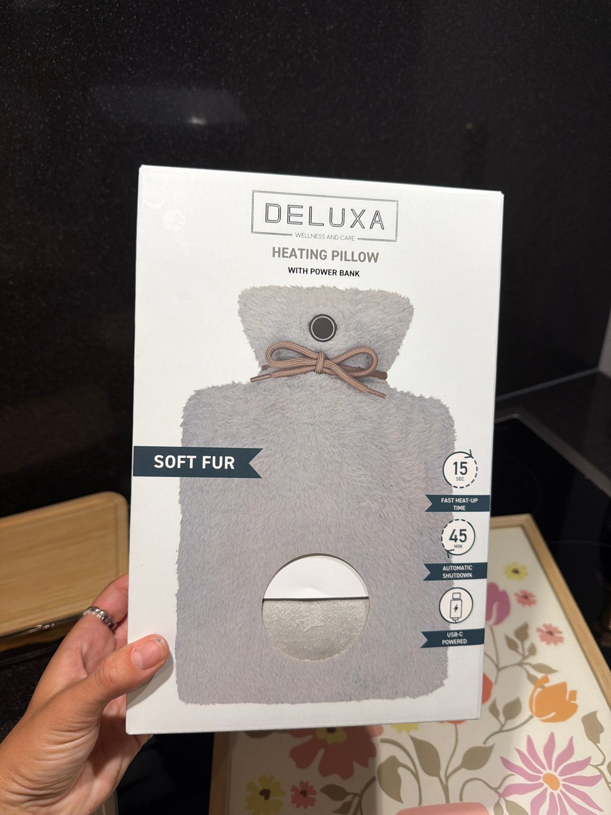 Nieuw DELUXA Verwarmingskussen met Powerbank - Zacht Bont, Ophalen, Nieuw, Overige typen