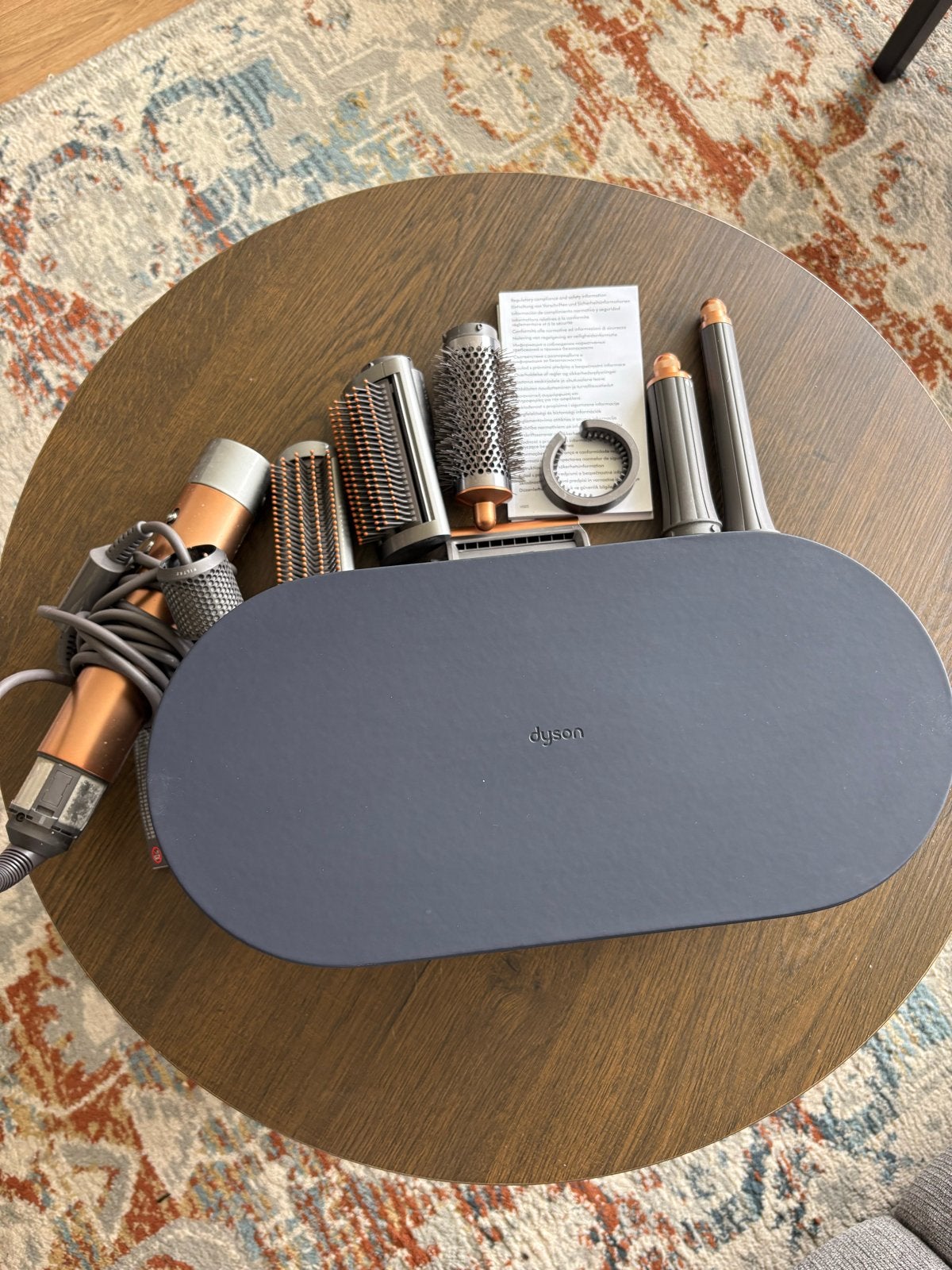 Dyson Airwrap  - Zo goed als nieuw, compleet met accessoires, Witgoed en Apparatuur, Ophalen, Zo goed als nieuw, Haarverzorging