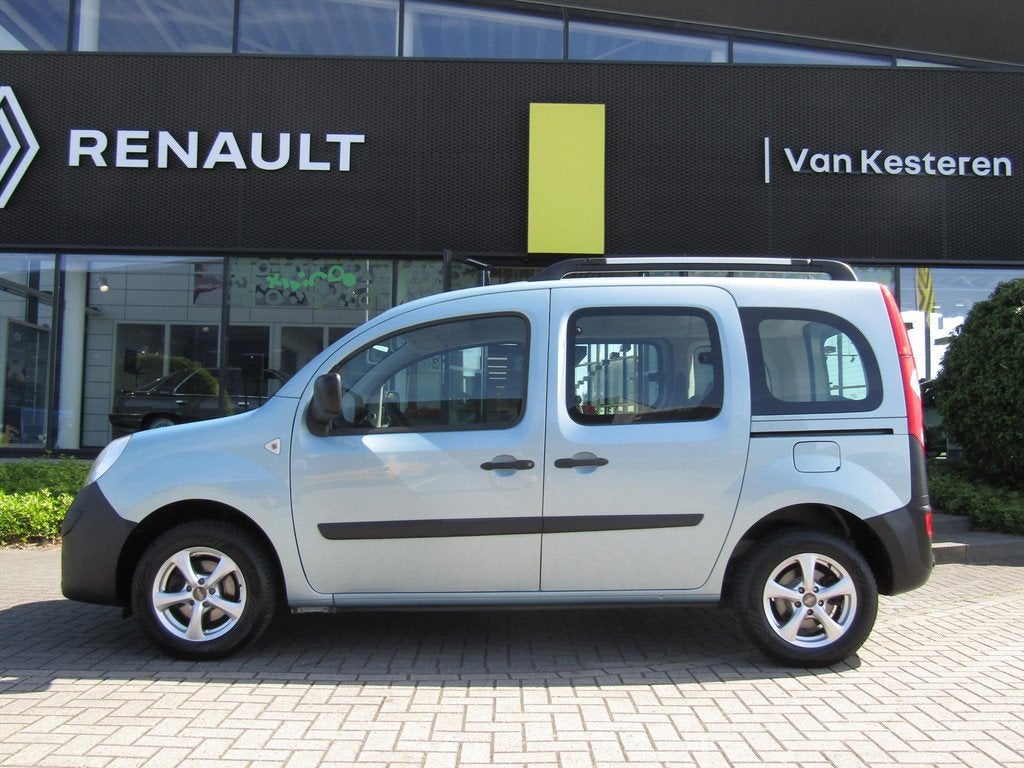 RENAULT Kangoo FAMILY 1.6 16V Expression / Trekhaak / 2x Sch, Auto's, Gebruikt, Zwart, 4 cilinders, Blauw