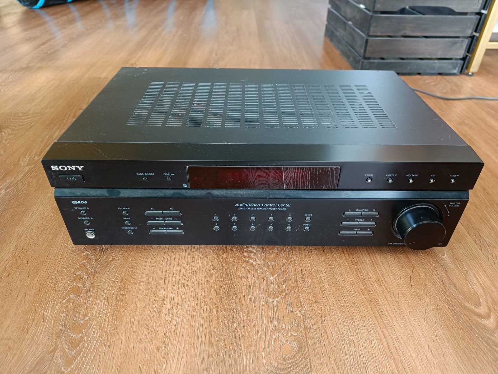 Sony STR-DE197 Stereo Receiver - Geen afstandsbediening, Ophalen, Gebruikt, 60 tot 120 watt, Sony
