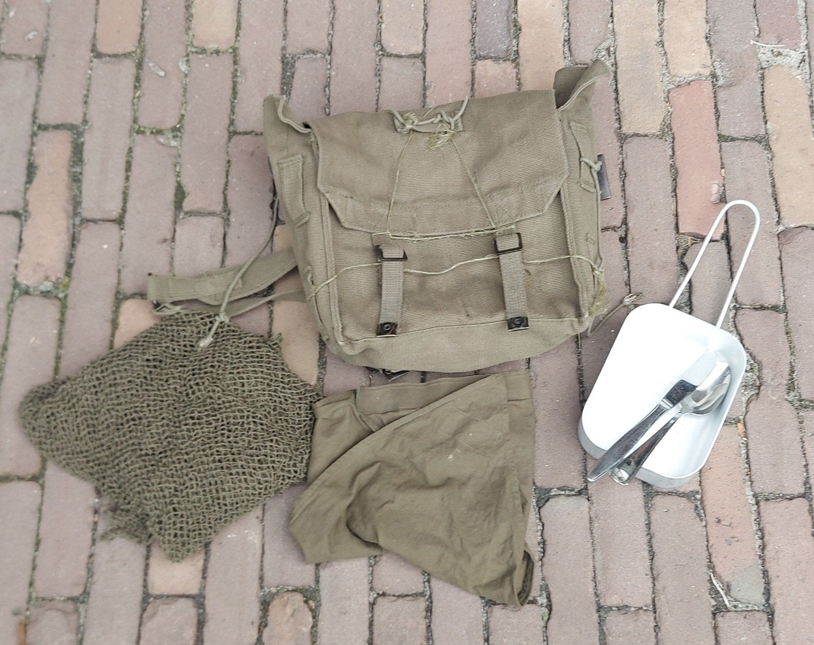 Legertas-Pukkel-Ransel, Ophalen of Verzenden, Landmacht