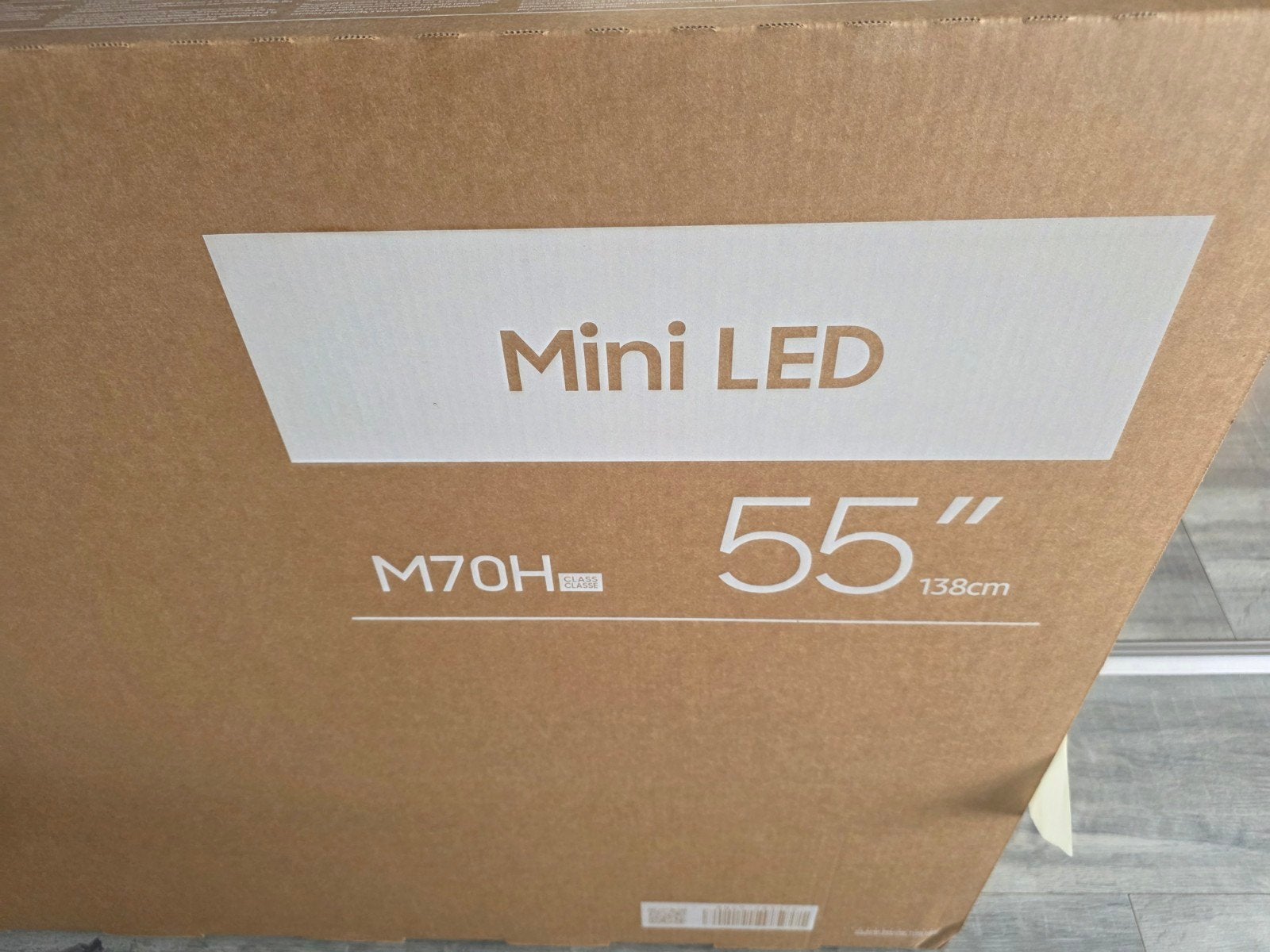 te koop Samsung Mini LED 55 inch M70H Smart TV, LED, Nieuw, Ophalen of Verzenden, Samsung