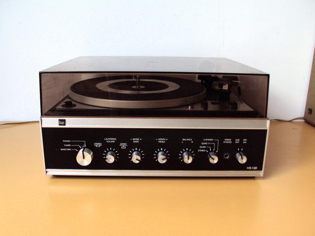 Dual platenspeler type HS130+orginele dual luidsp, Audio, Tv en Foto, Ophalen, Gebruikt, Automatisch, Platenspeler
