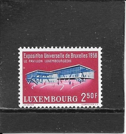 Luxemburg wereldtentoonstelling, Ophalen of Verzenden, Luxemburg, Postfris