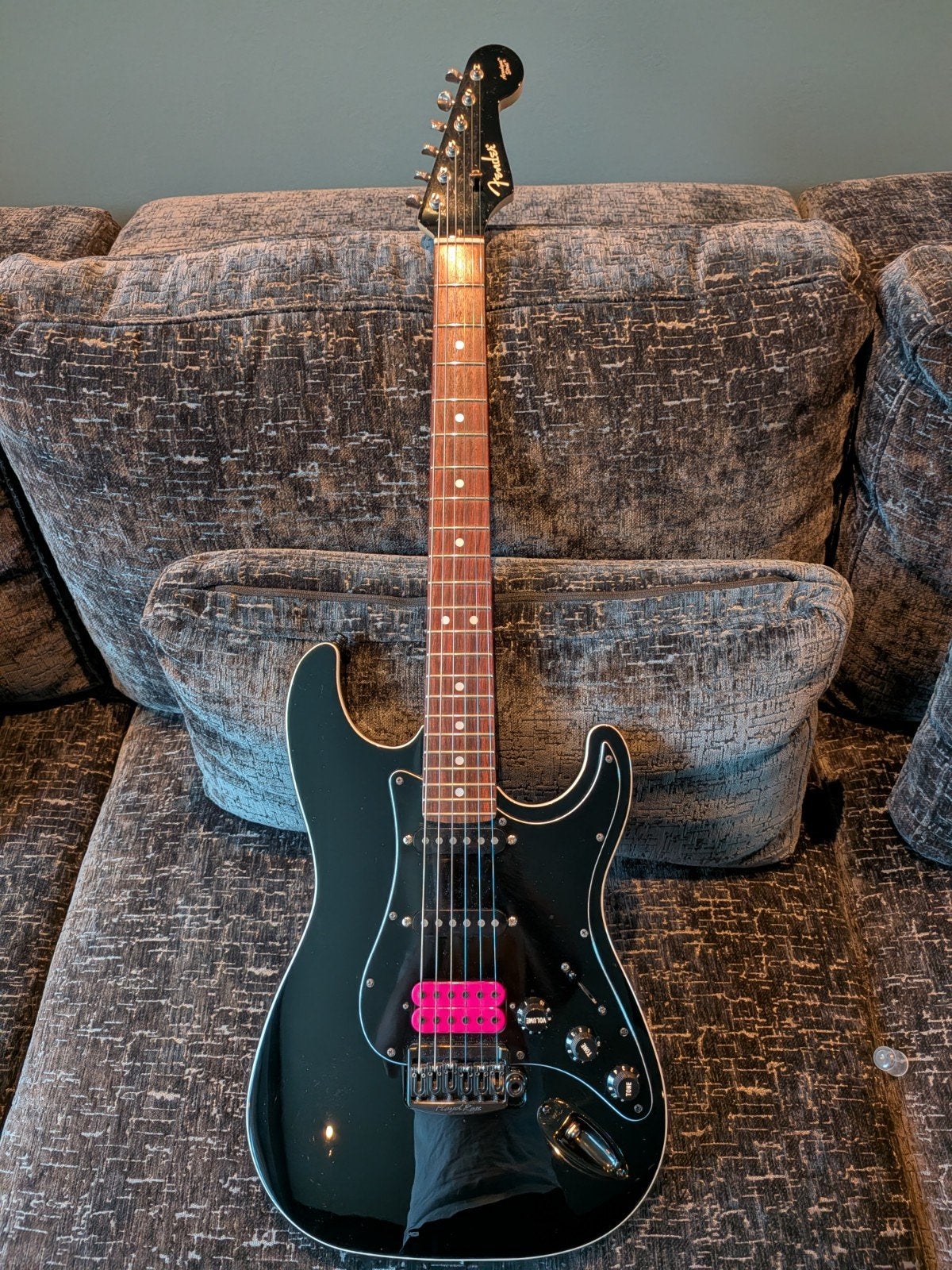 2020 Fender Aerodyne Stratocaster Japan Bare Knuckle Silo, Ophalen, Gebruikt, Solid body, Fender
