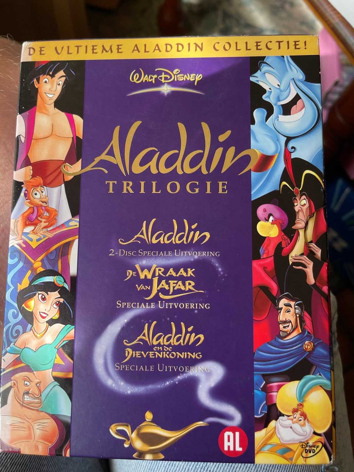 Aladdin Trilogie DVD Boxset - De Ultieme Collectie, Gebruikt, Animatie, Verzamelbox, Nederlands