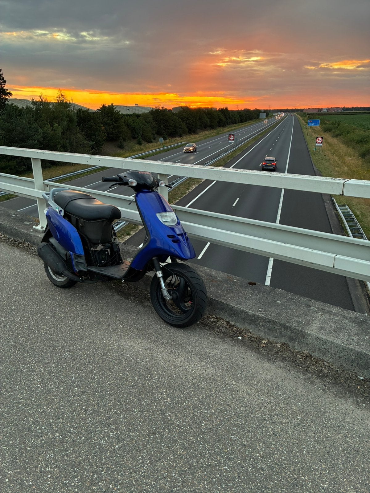 WAARDEPEILIG/TERUIL Piaggio Typhoon 172cc AC 2T BROM, Fietsen en Brommers, Scooters | Piaggio, Ophalen, Tweetakt, Gebruikt, Overige modellen