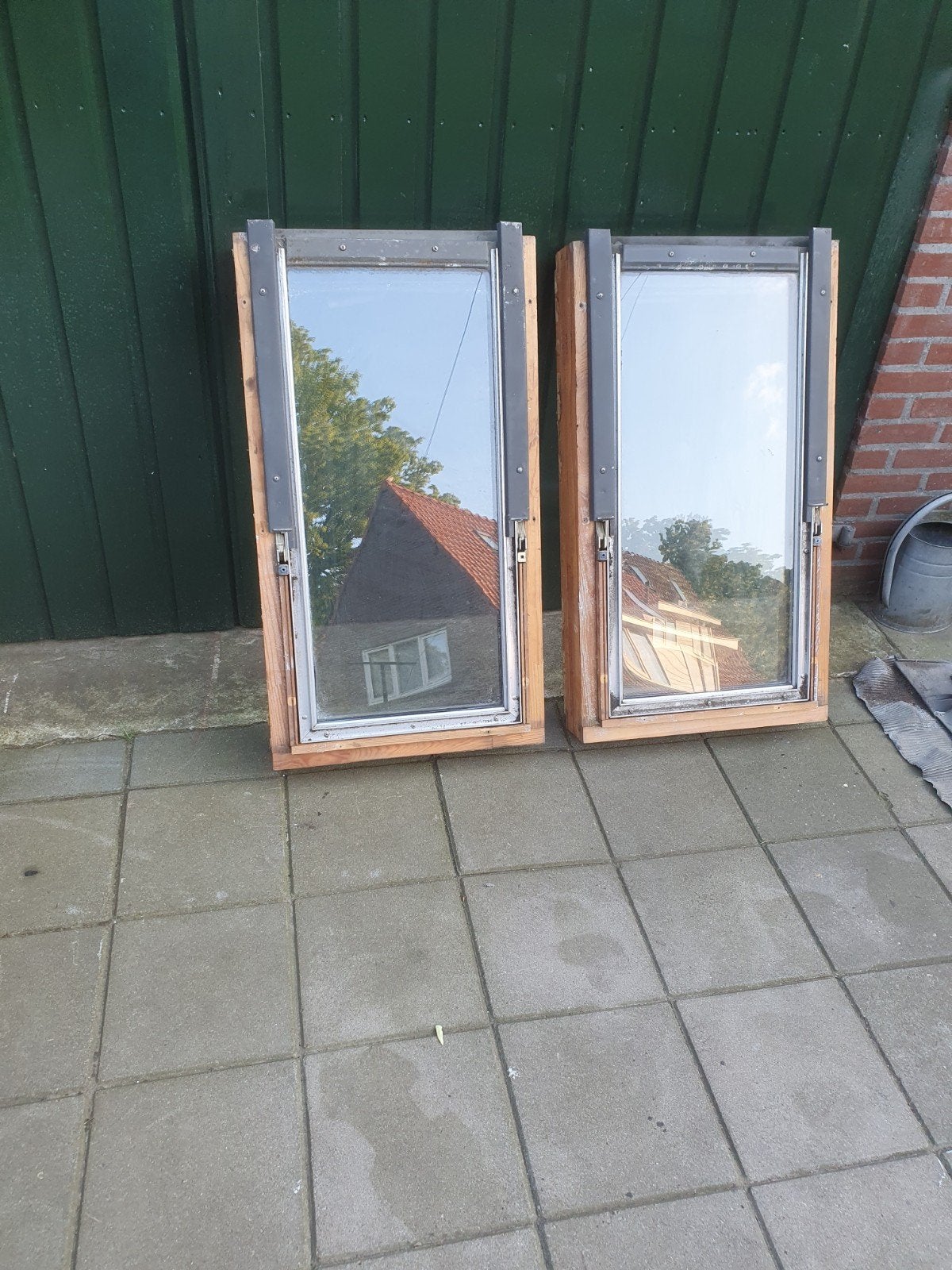 Fakro dakraam 2x ft 55x98, Ophalen, Minder dan 80 cm, 80 tot 120 cm, Dubbelglas