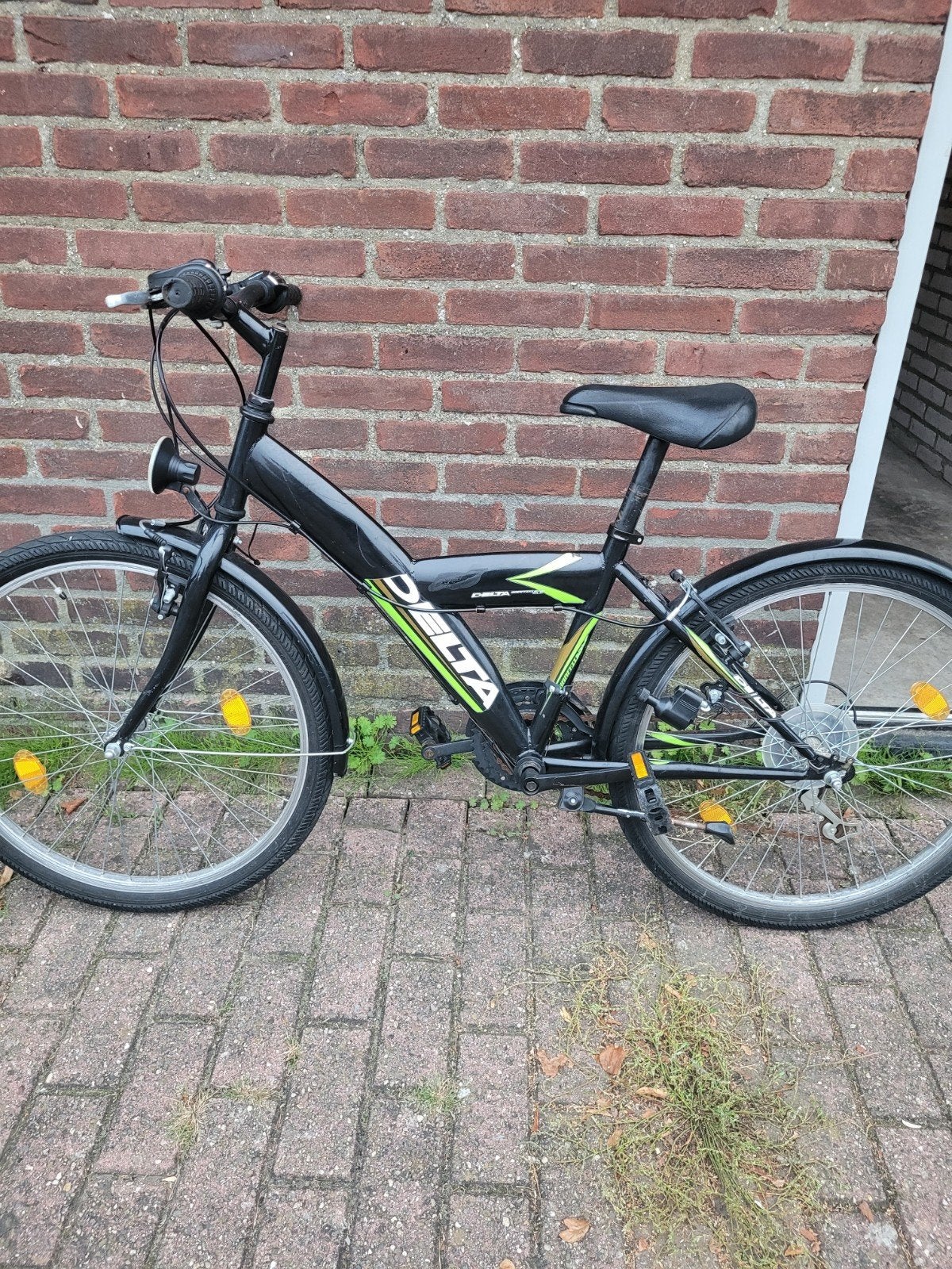 Jongensfiets DELTA BAAFFIII 5C5 26 Inch, Gebruikt, Ophalen, 26 inch of meer, Handrem