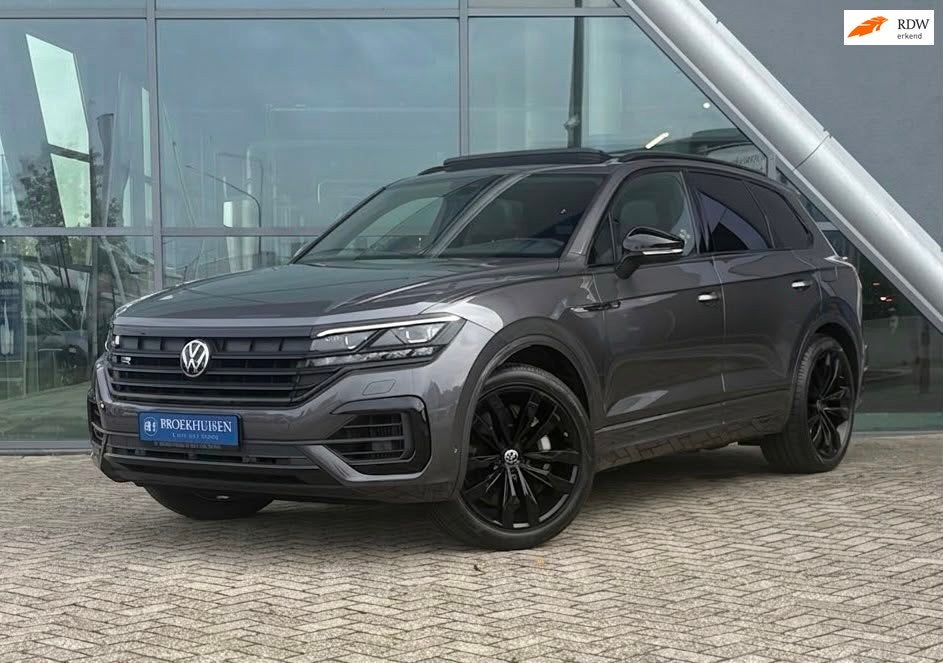 Volkswagen Touareg 3.0 TSi Plug-In eHybrid 4MOTION R 462pk L, Automaat, Dealer onderhouden, Gebruikt, Zwart