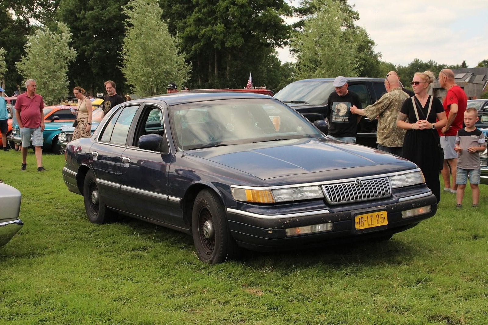 Mercury Grand Marquis 4.6 AUT 1994 Blauw, Auto's, Mercury, Automaat, Achterwielaandrijving, Blauw, Grand Marquis