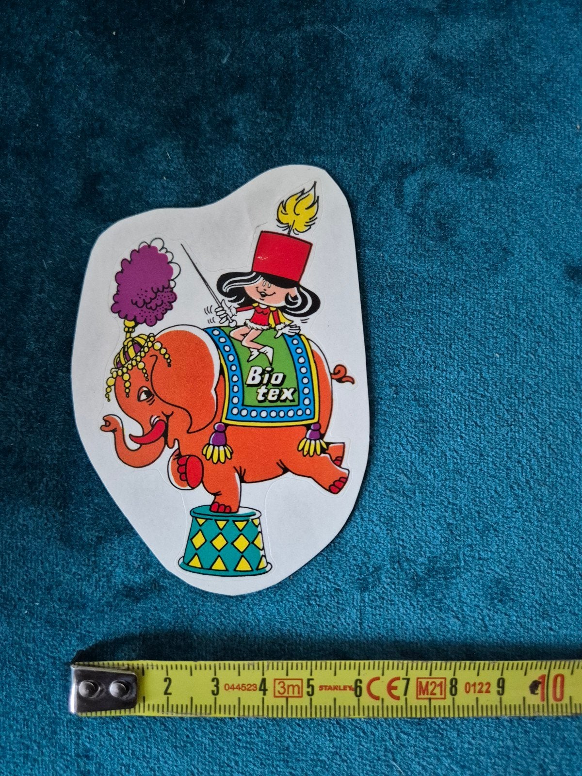 Sticker Biotex, Ophalen of Verzenden, Zo goed als nieuw