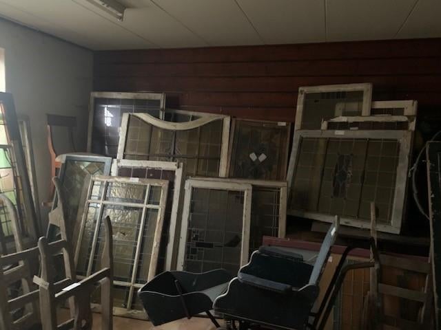 Oude Glas in Lood ramen - diverse Maten & Stijlen, Antiek en Kunst, Ophalen
