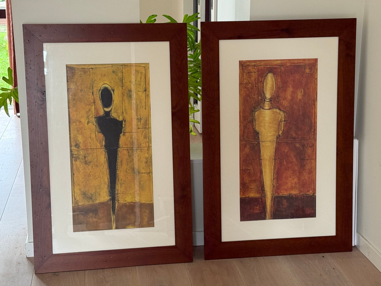 Kunstposters ingelijst 69x106cm, Ophalen, Poster