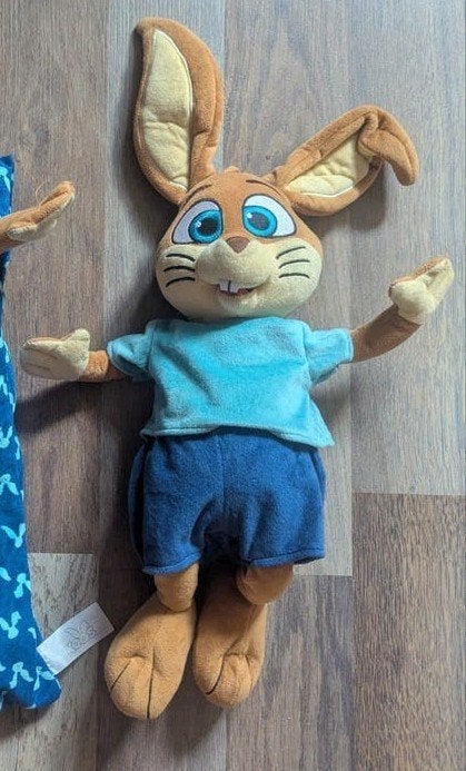 koos konijn knuffel, Ophalen of Verzenden, Zo goed als nieuw, Konijn