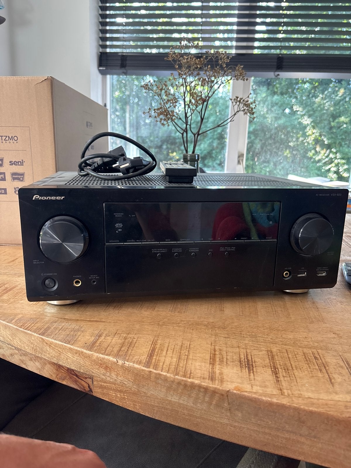 Pioneer VSX-923 AV Receiver - 7.1-kanaals Home Cinema, Ophalen, Gebruikt, Pioneer, 120 watt of meer