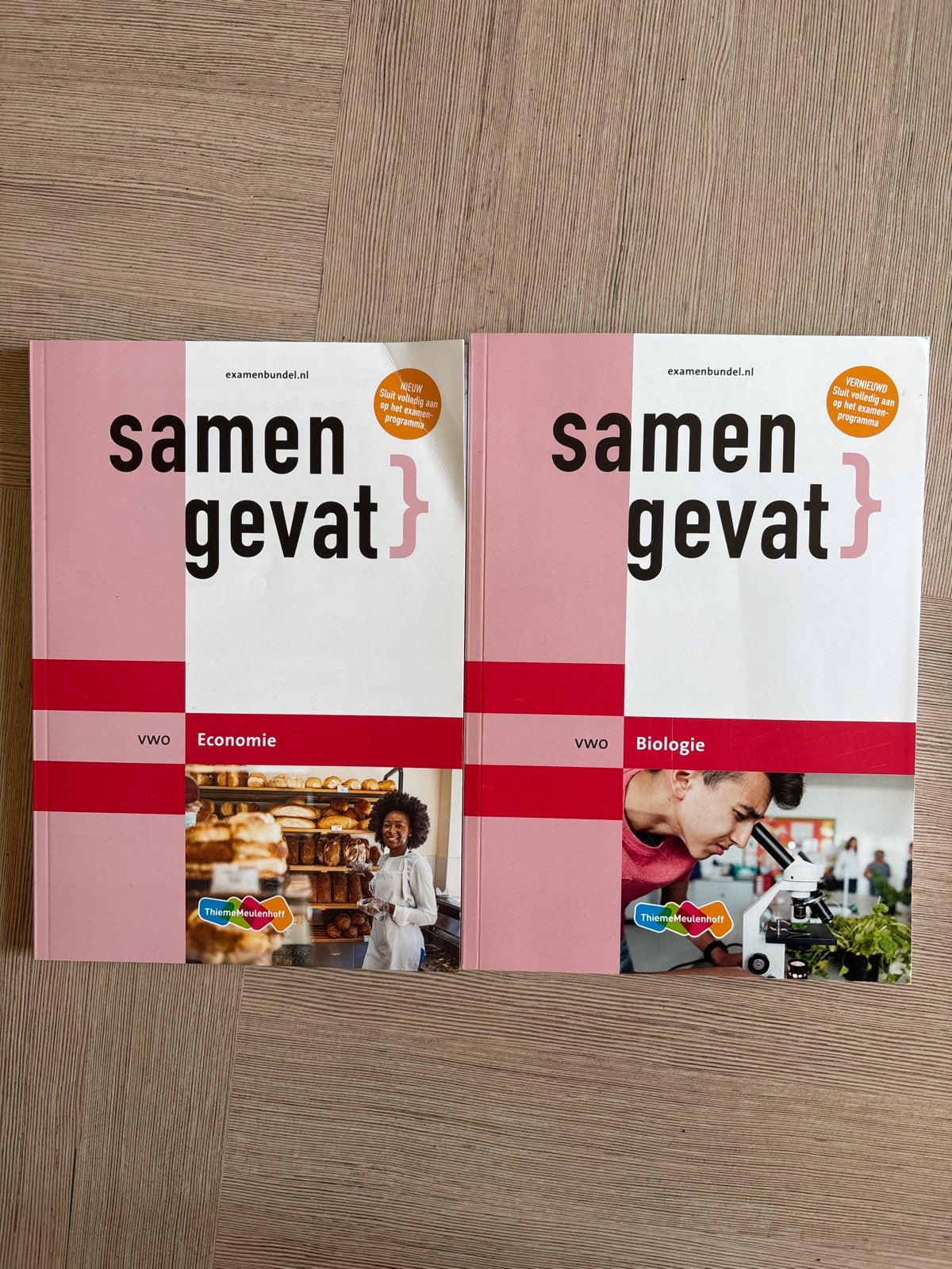 Samengevat VWO Economie en Biologie Examenbundels, Ophalen, Zo goed als nieuw, VWO, Economie