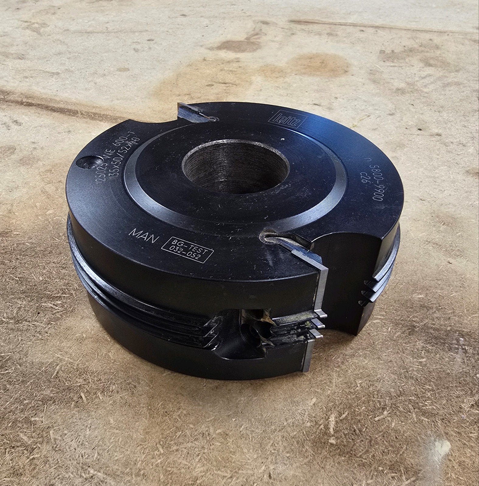 Leitz verlijmfrees vingerlas freeskop asgat 40mm, Ophalen of Verzenden, Elektrisch, Overige soorten