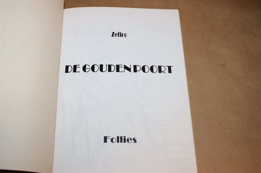 De Gouden Poort — Erotisch Stripalbum Follies 19, 4 Verhalen, Eén stripboek, Ophalen of Verzenden, Gelezen