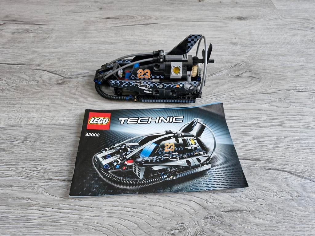 Lego Technic Hovercraft 42002, Lego, Ophalen of Verzenden, Zo goed als nieuw, Technic
